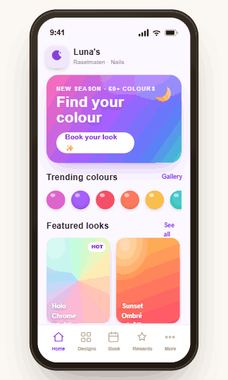 Luna's app built on Mudeer