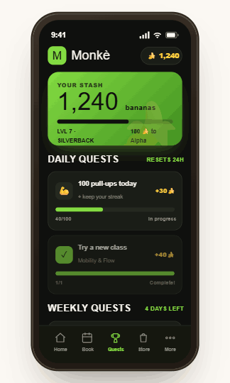 Monkè app built on Mudeer